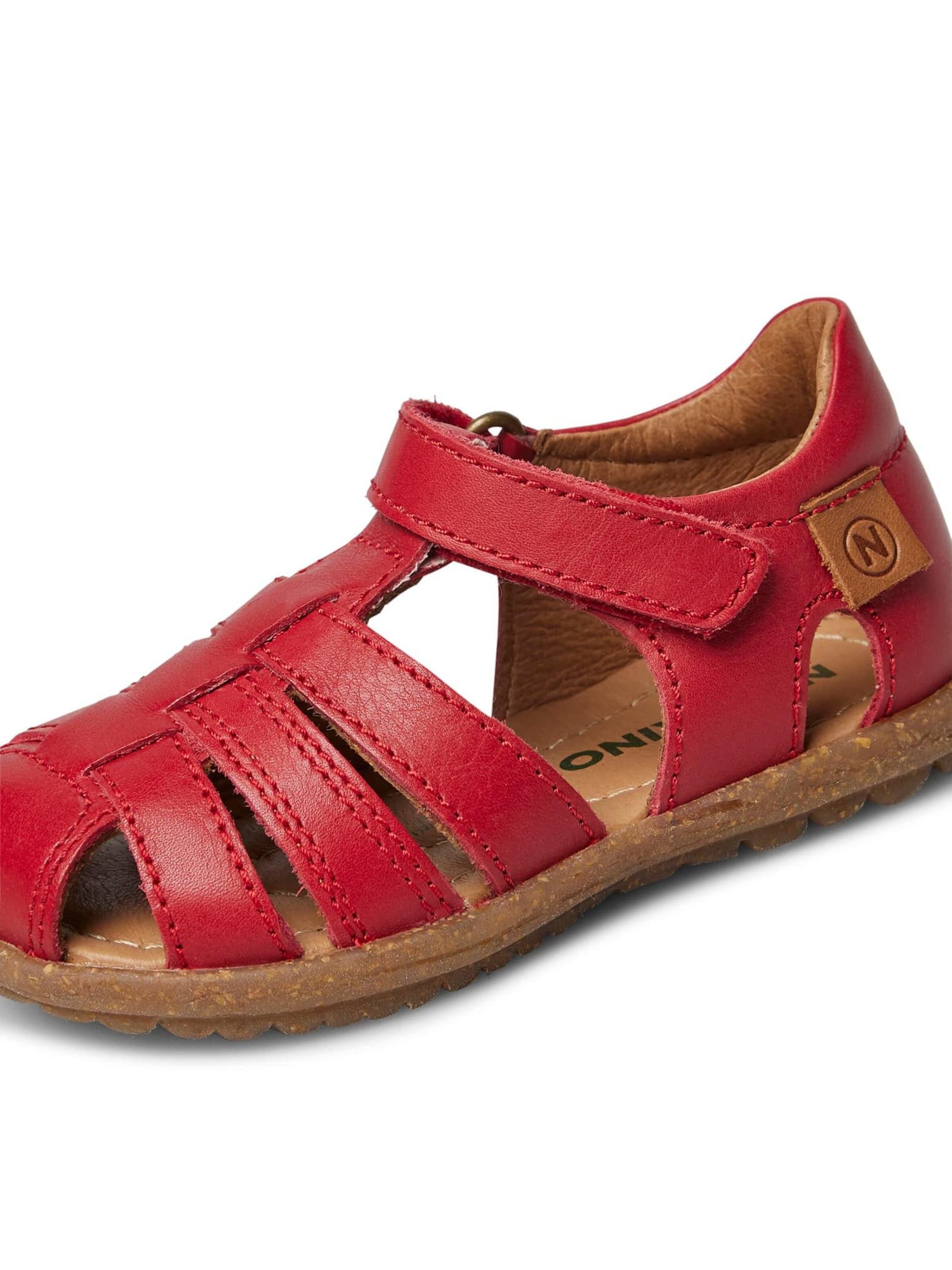 NATURINO Open shoes 'SEE' in Red: front