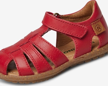NATURINO Open shoes 'SEE' in Red: front