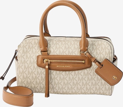 One Size dydžio Rankinė iš MICHAEL Michael Kors, spalva – kremo / tamsi smėlio / karamelės, Prekių apžvalga