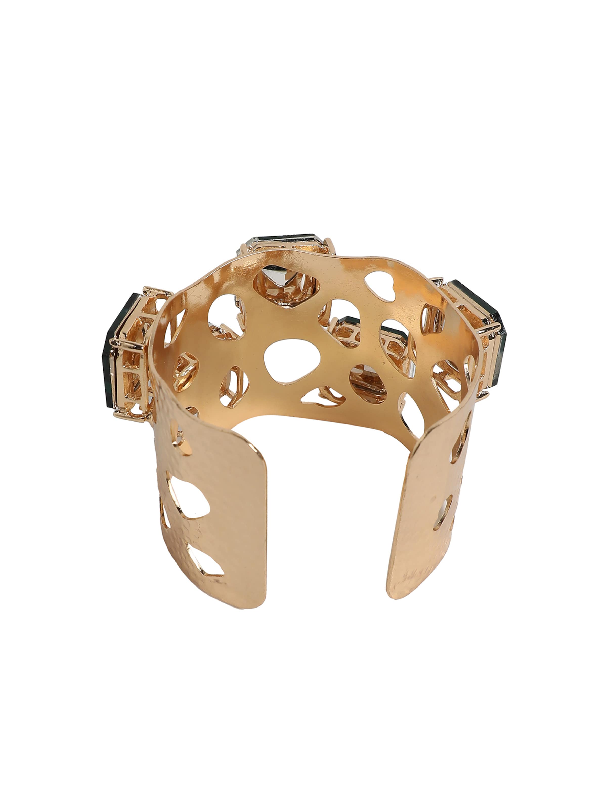 SOHI Βραχιόλι 'Shivam' σε γκρι: μπροστά