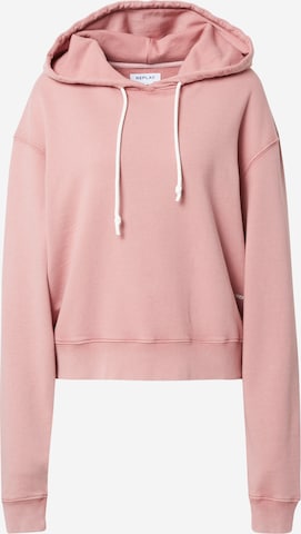 REPLAY Sweatshirt in Pink: predná strana