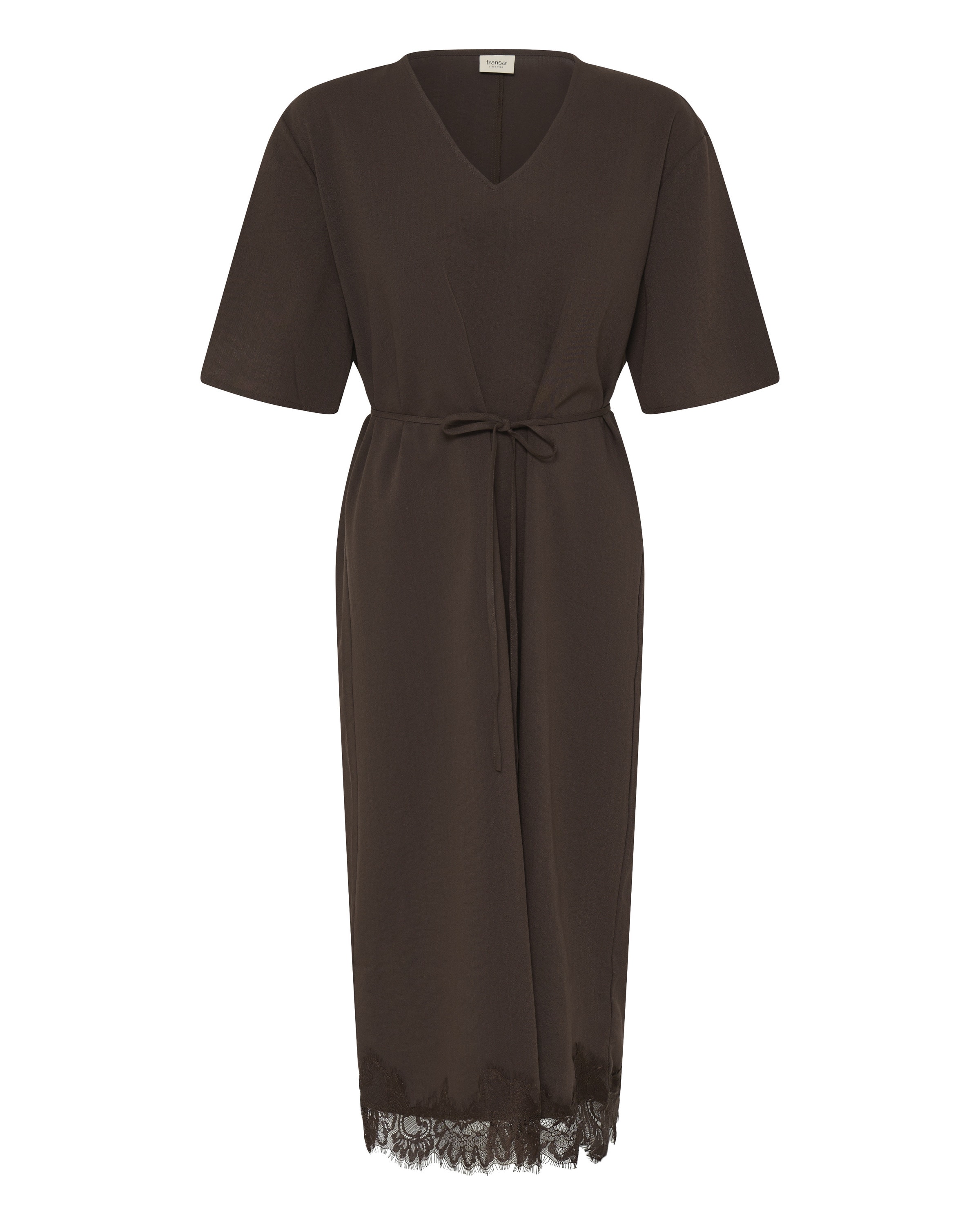 Fransa Kleid in Braun: Vorderseite