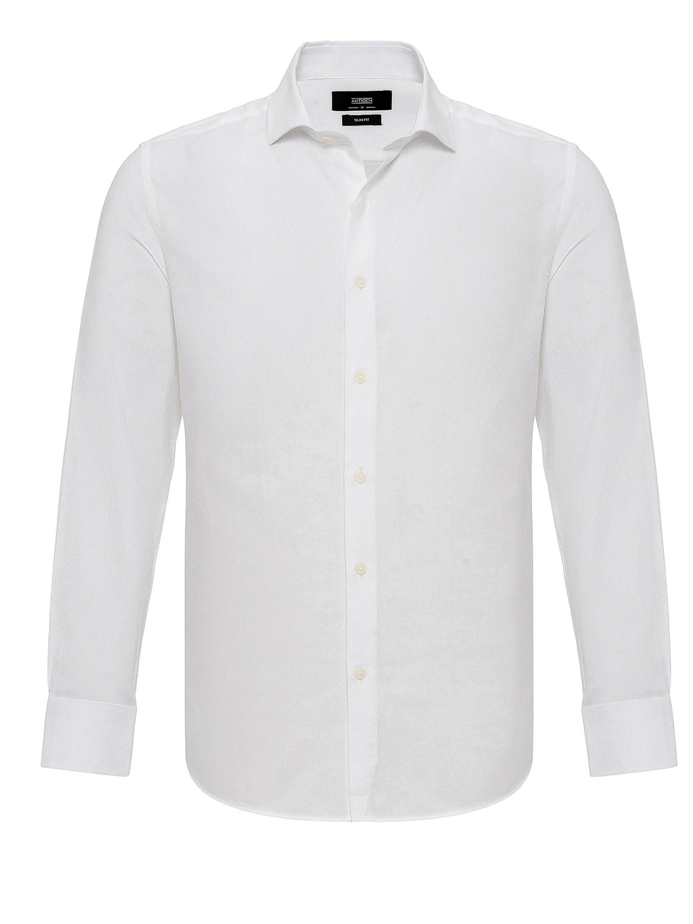 Antioch Klasický střih Košile – bílá: přední strana