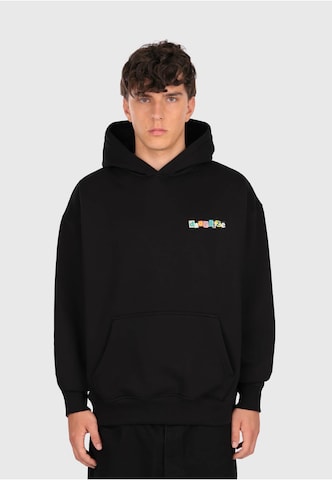 Dropsize Sweatshirt 'Nothing Matters' in Schwarz: Vorderseite