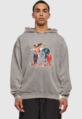 Merchcode Sweatshirt 'Crowded House - Fan Art' in Grey: front