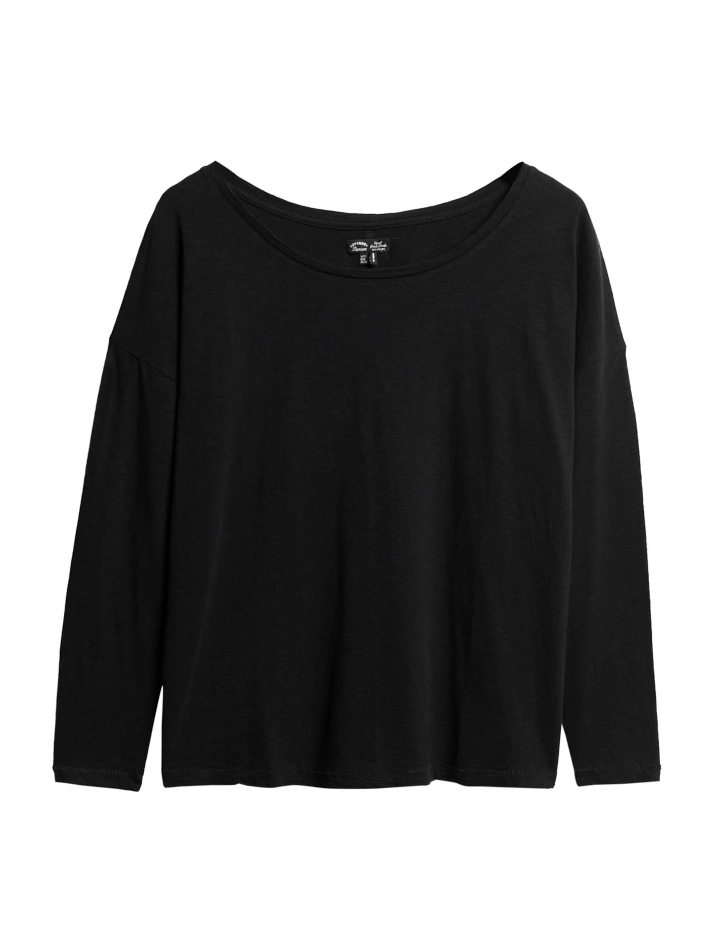 Superdry & Co - Camisa em preto: frente