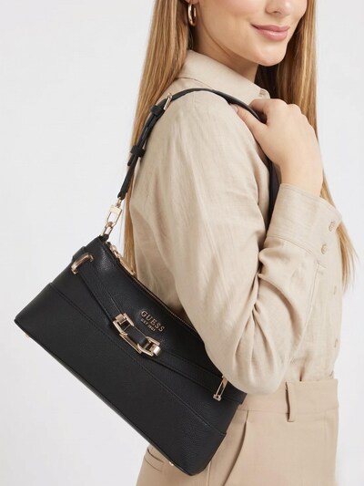 One Size dydžio Rankinė 'Guess Sacs à main Silvye Bucket Black' iš GUESS, spalva – juoda, Prekių apžvalga