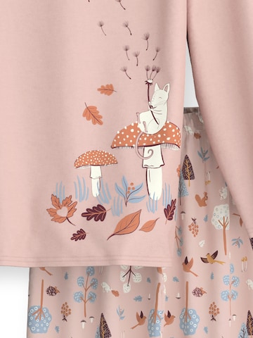 CALIDA Schlafanzug 'Kids Forest' in Pink