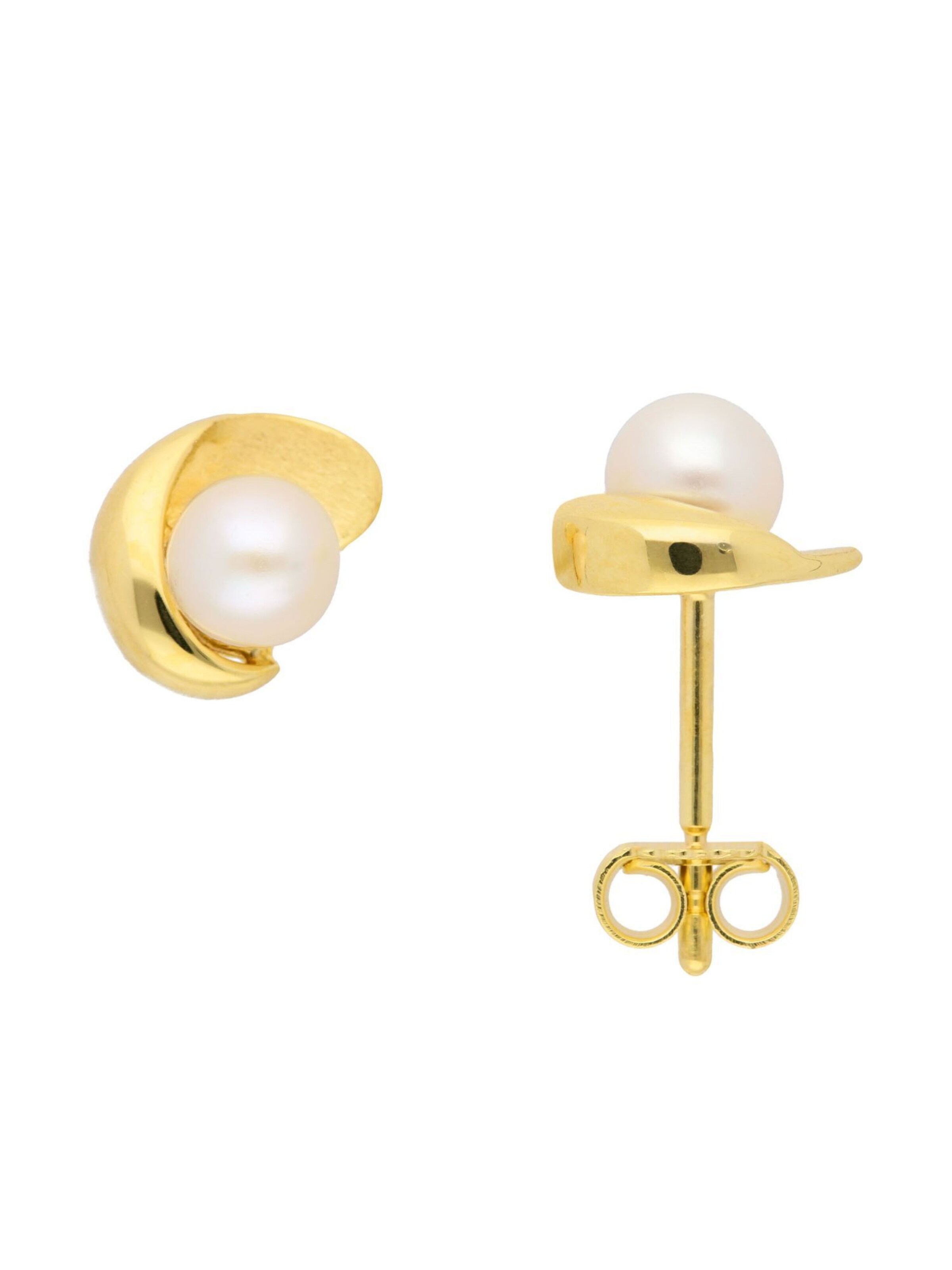 Adelia´s Ohrringe in Gold: Vorderseite