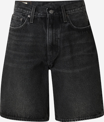 LEVI'S ® Loosefit Shorts '468' in Schwarz: predná strana