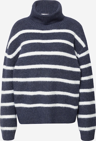 JDY Sweater 'HUDSON AYA' in Blue: front