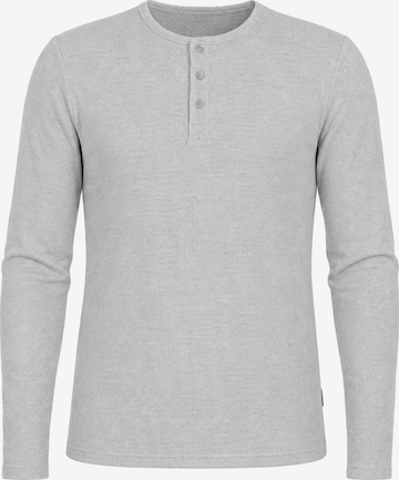 BRAVE SOUL Shirt in Grijs: voorkant