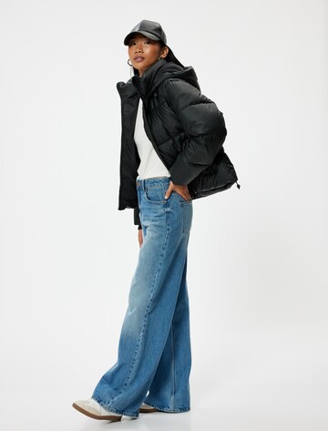 Koton Winterjacke in Schwarz