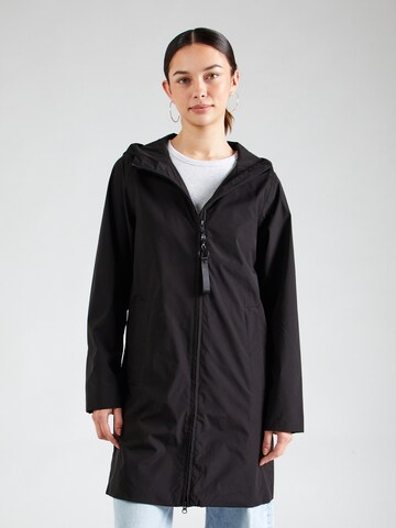 elvine Between-seasons coat 'Jonie' in Black: front