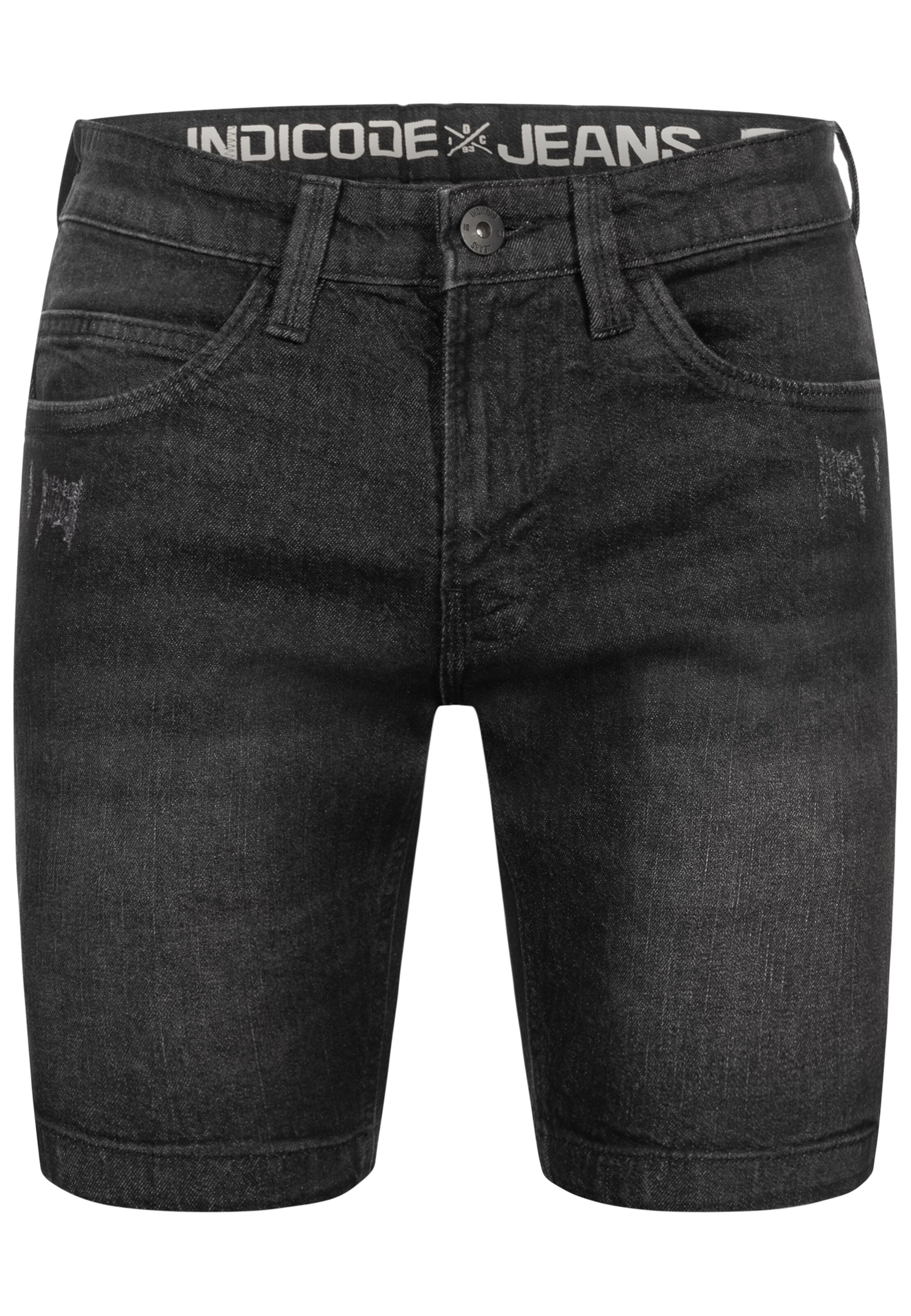 INDICODE JEANS Jeans 'Fly' in Black: front
