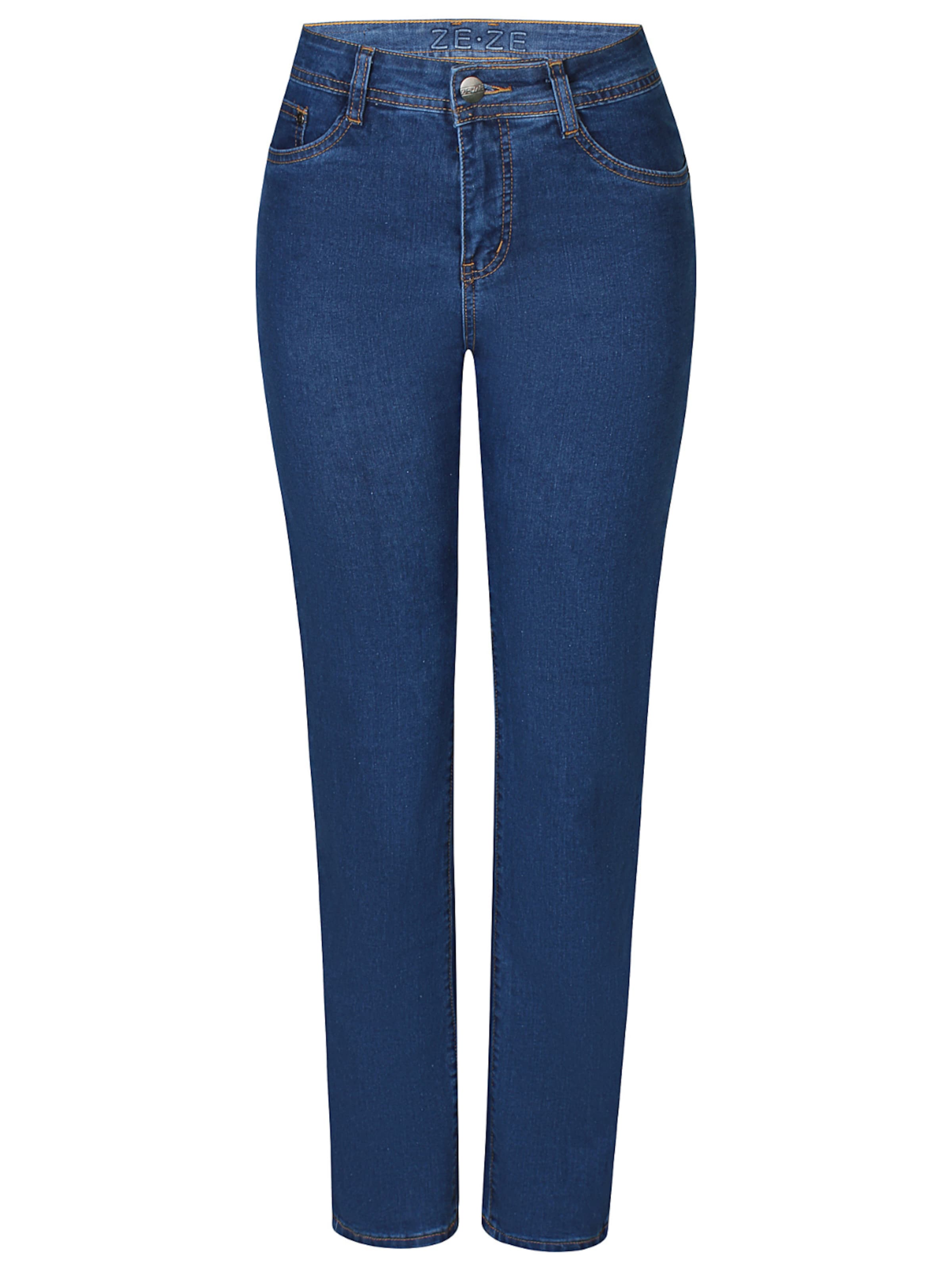 ze-ze Regular Jeans 'Shape 2 359' in Blauw: voorkant