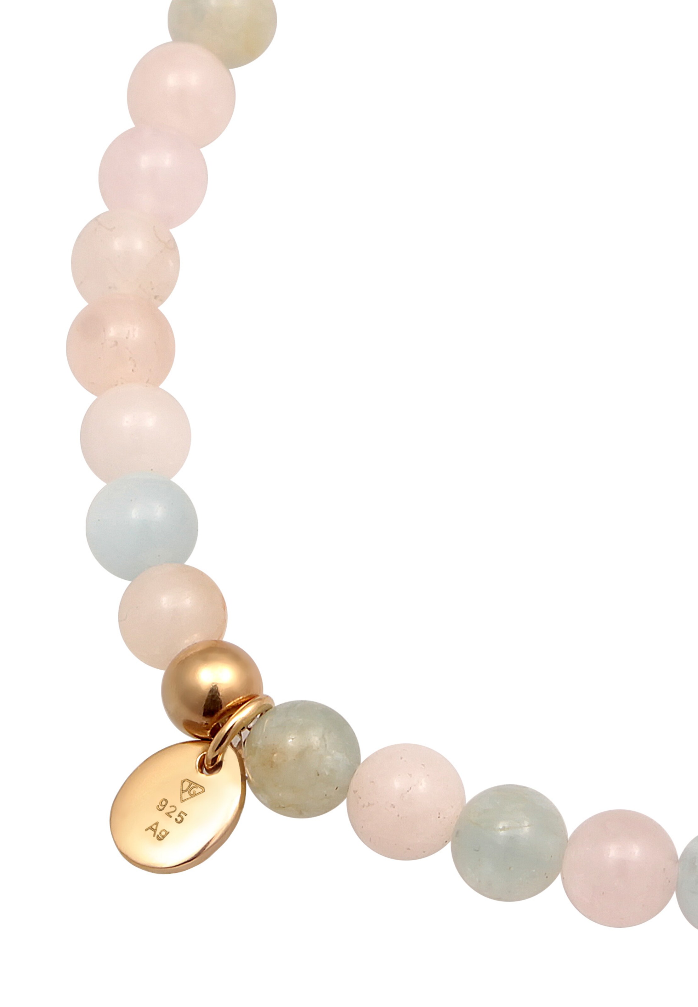 ELLI PREMIUM Armband 'Evil Eye' in Pink