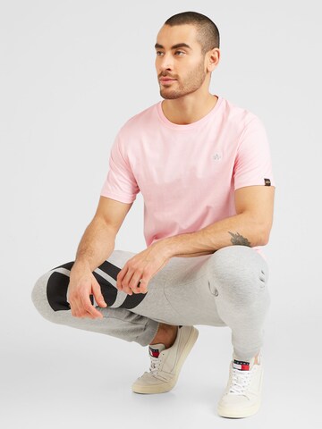 ALPHA INDUSTRIES Shirt in Pink