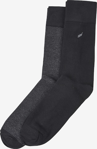 HECHTER PARIS Socks in Grey: front