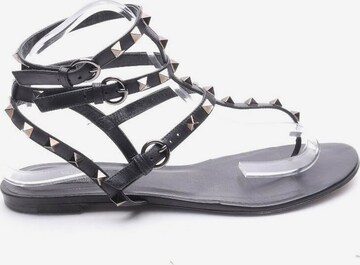 VALENTINO Sandals & High-Heeled Sandals in 40 in Black: front