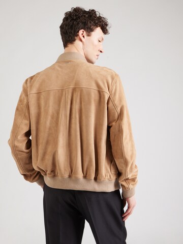 BOSS Overgangsjakke 'H-Melot' i beige