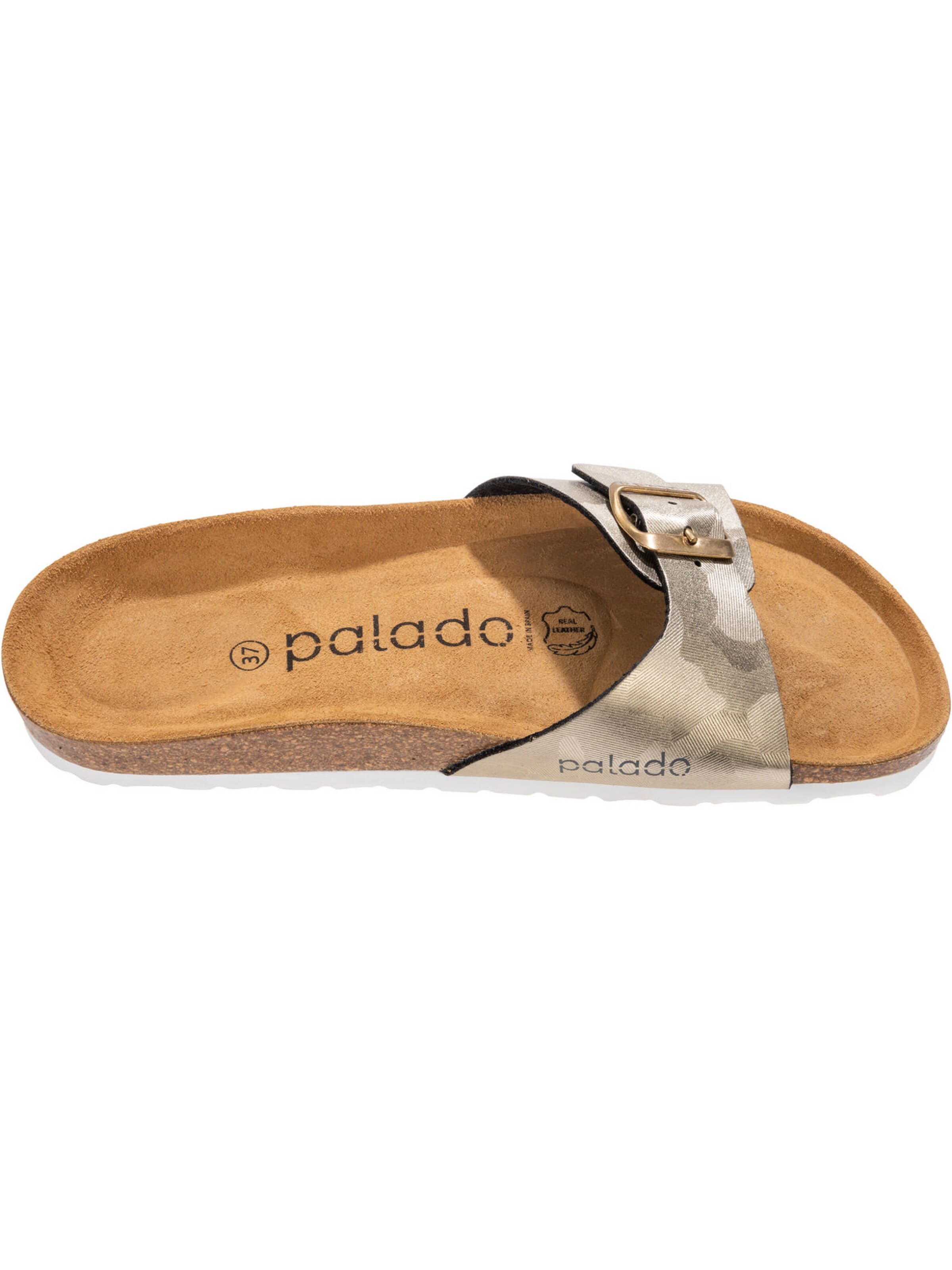 Palado - Zapatos abiertos 'Palado Malta Texas' en oro