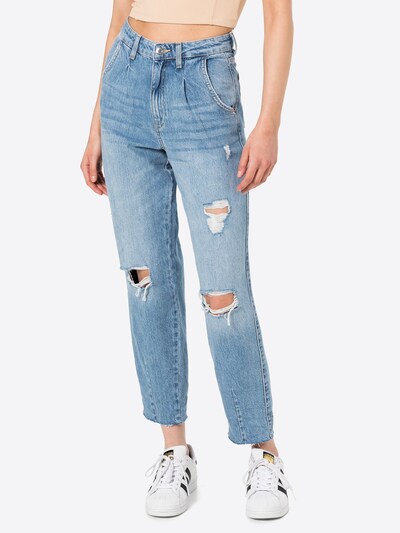 Tally Weijl Džíny se sklady v pase 'SLOUCHY' - modrá džínovina, Model/ka