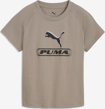 PUMA Funktionsshirt in Grau: Vorderseite