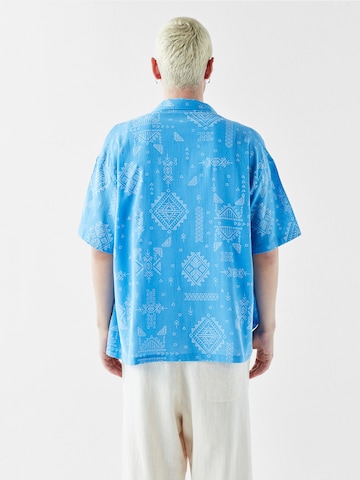 Comfort fit Camicia 'Hyacinth' di VAMOS CLO in blu