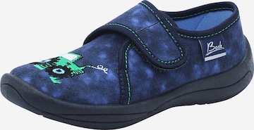 BECK Huisschoenen 'Little Farm' in Blauw: voorkant