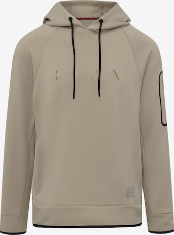 Born Living Yoga Sports sweatshirt ' Amur ' in Beige: front