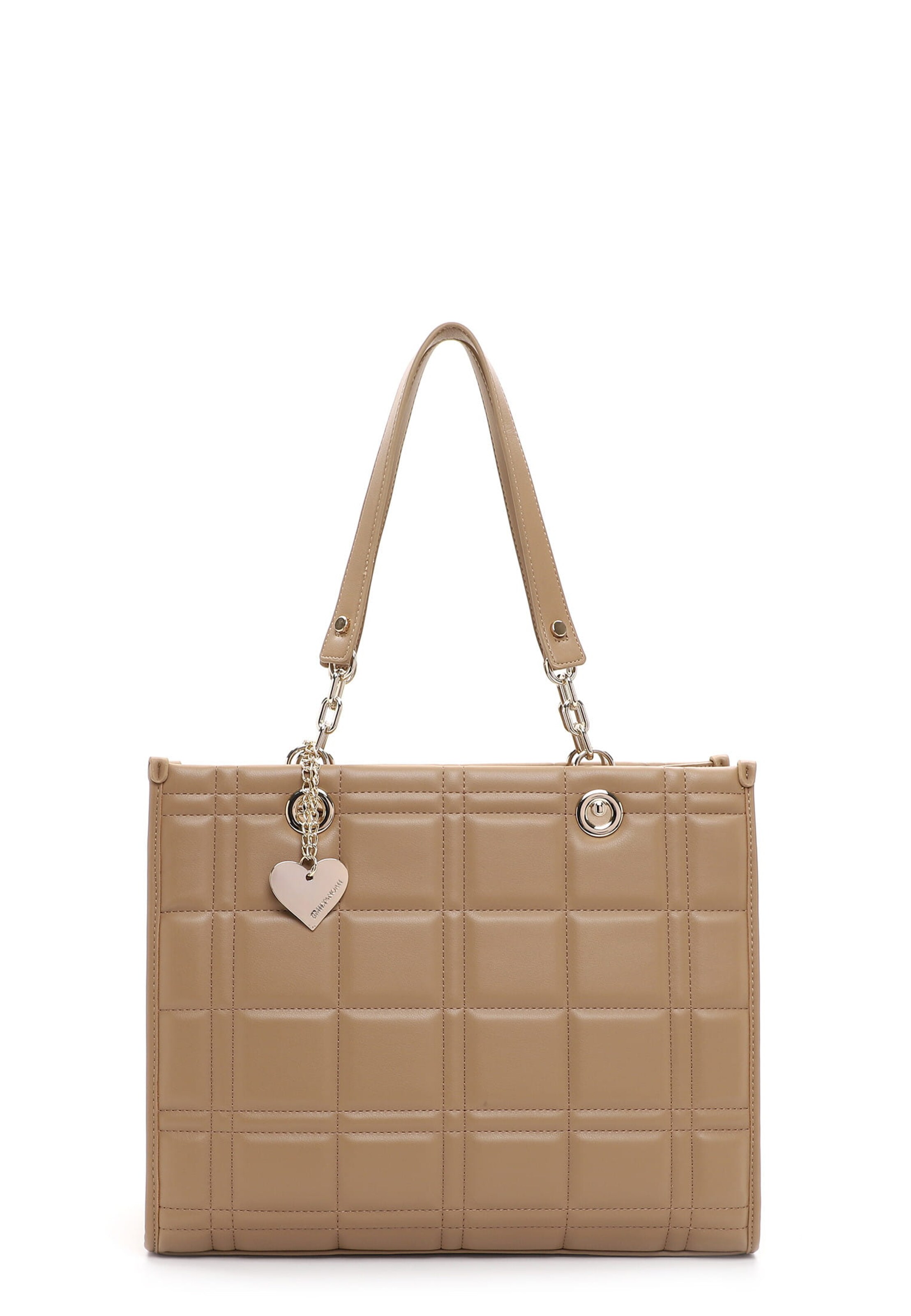 Emily & Noah Shopper 'Dahlia' in Beige: Vorderseite