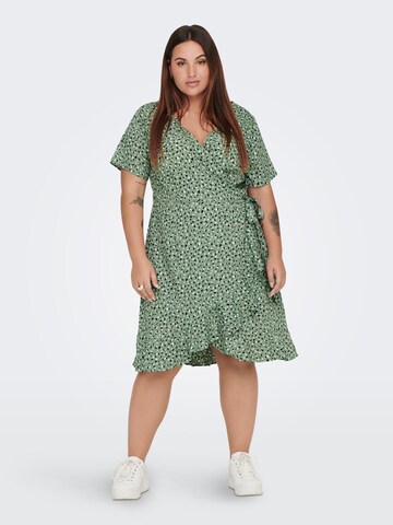 Robe 'Livia' ONLY Carmakoma en vert : devant