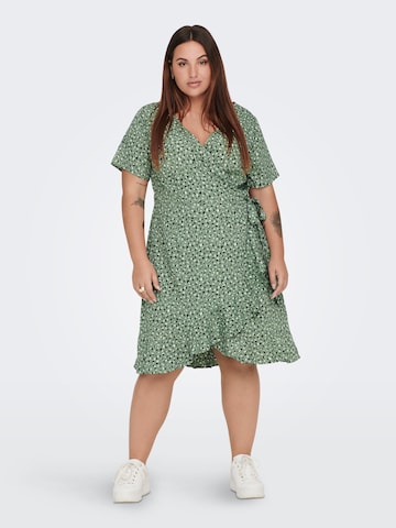 Robe 'Livia' ONLY Carmakoma en vert : devant