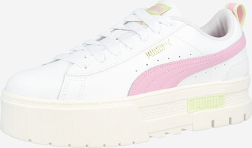 Sneaker low 'Mayze' de la PUMA pe alb: față