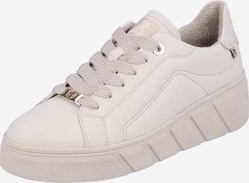 Rieker EVOLUTION Athletic Lace-Up Shoes in White: front