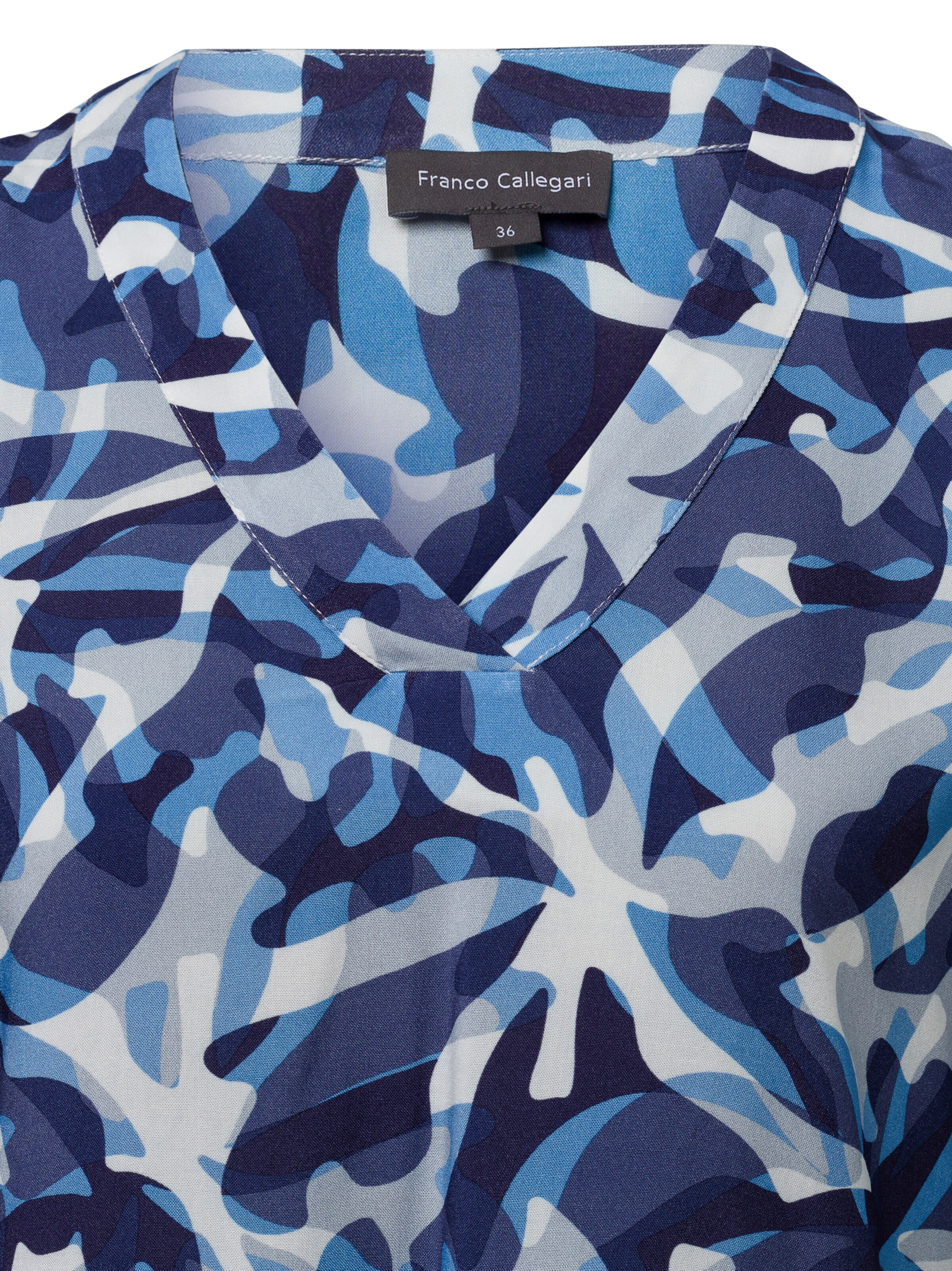 Franco Callegari Bluse ' Lola ' in Blau