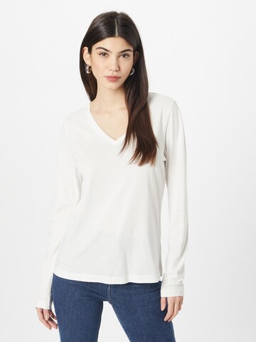 Cream Shirt 'Naia' in White: front