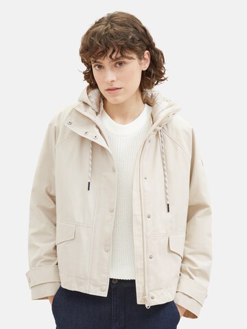 TOM TAILOR Tussenparka in Beige