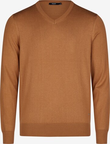 HECHTER PARIS Sweater in Brown: front