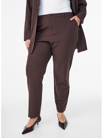 Zizzi Обычный Штаны в Коричневый