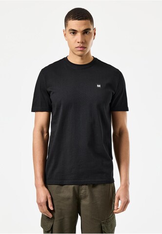 Weekend Offender T-Shirt 'Cannon Beach Badge' in Schwarz: Vorderseite