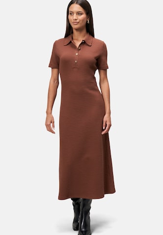 zero Dress in Brown: front