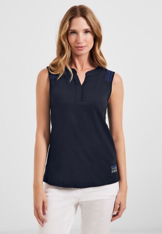 CECIL Top in Blue: front