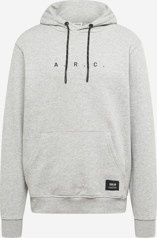 Sweat-shirt 'Darcio' !Solid en gris : devant