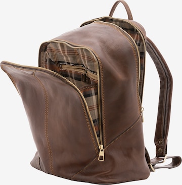 Viola Castellani Backpack in Brown: front