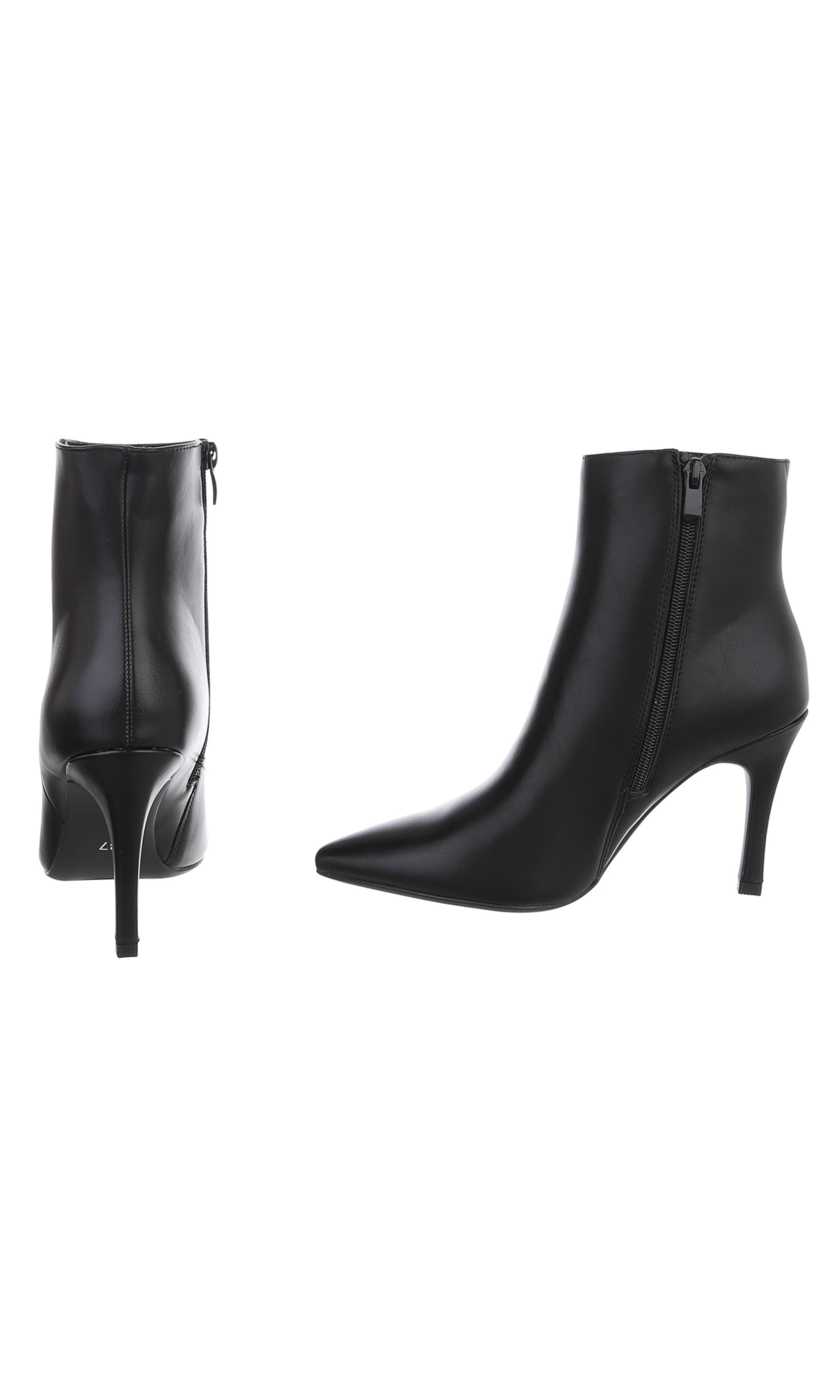 Ital-Design Stiefelette in Schwarz