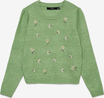 VERO MODA Sweater in Green: front