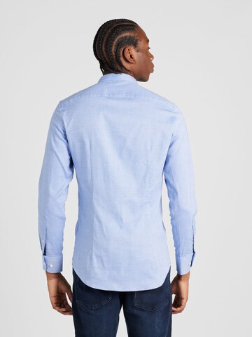 Coupe slim Chemise TOMMY HILFIGER en bleu