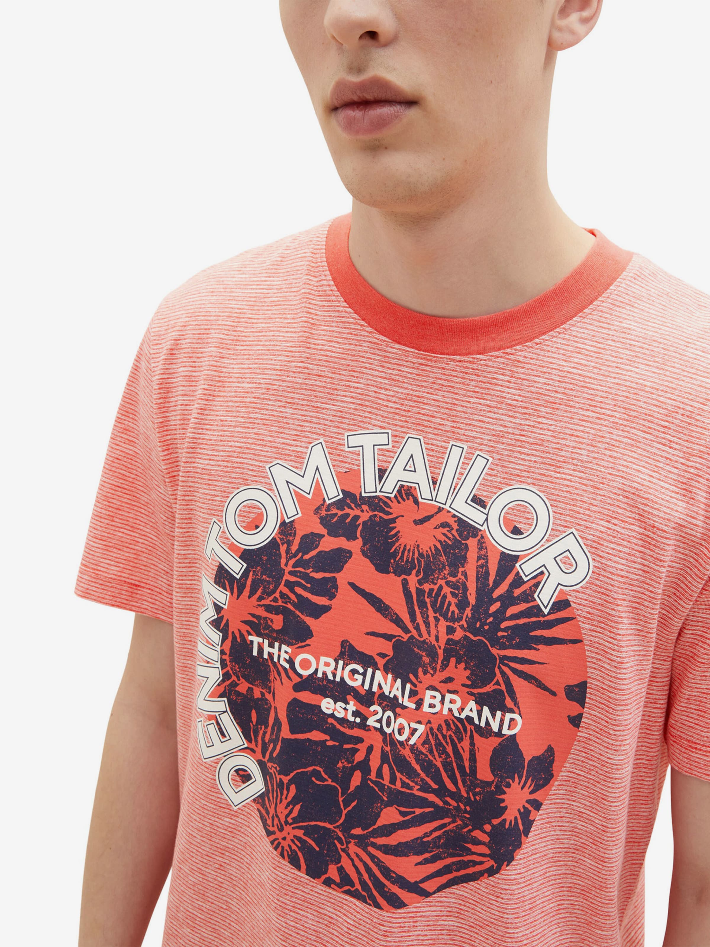 ABOUT Red, | Bright TOM DENIM in Shirt TAILOR Red YOU Pastel